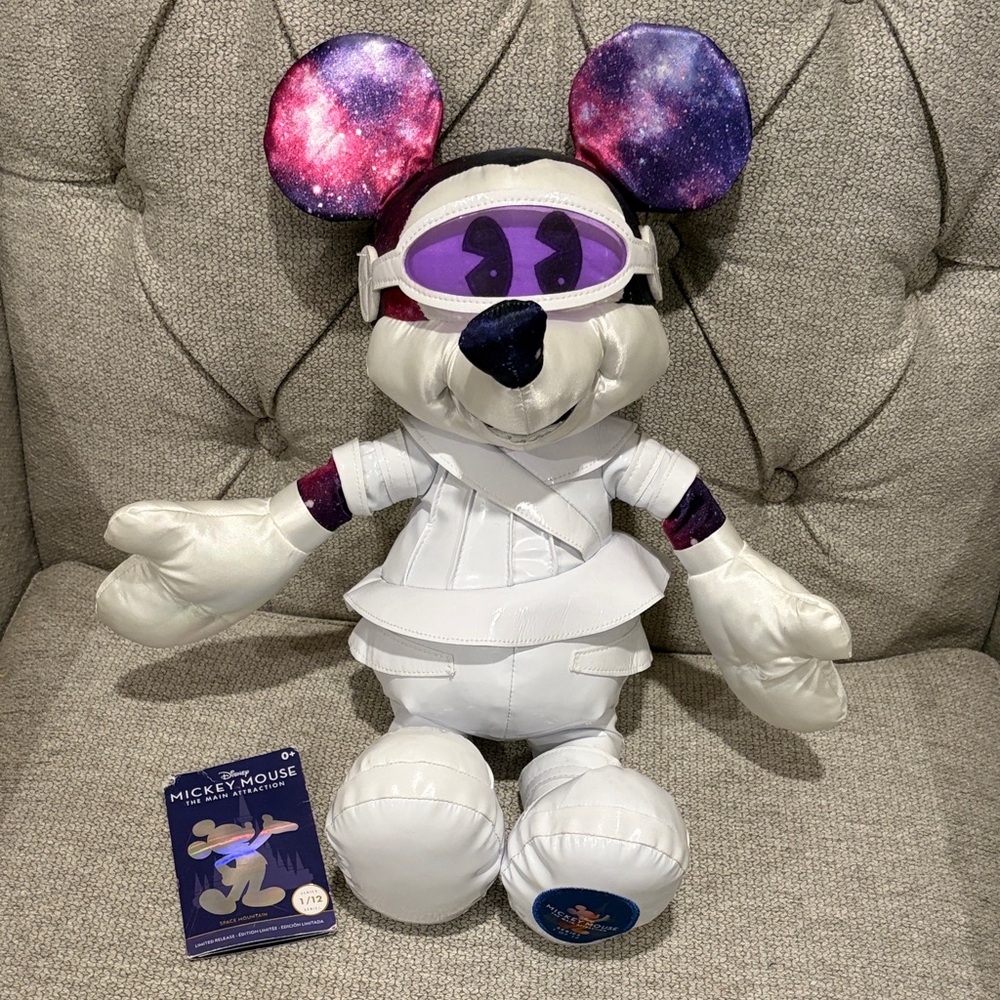 Limited Edition Space Mountain Mickey Mouse Plush       stuffed animals toy toys